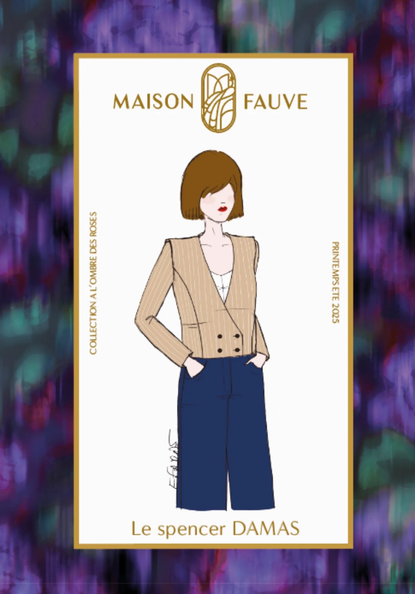 Damas Spencer - Sewing Pattern | Maison Fauve