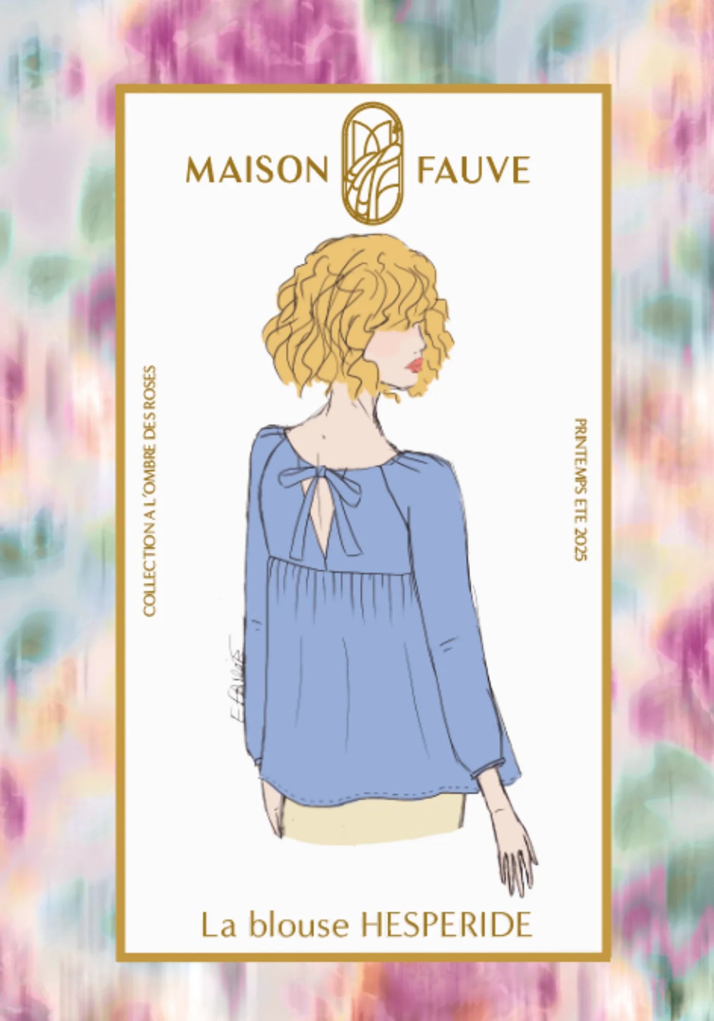 Hespéride Blouse - Sewing Pattern | Maison Fauve