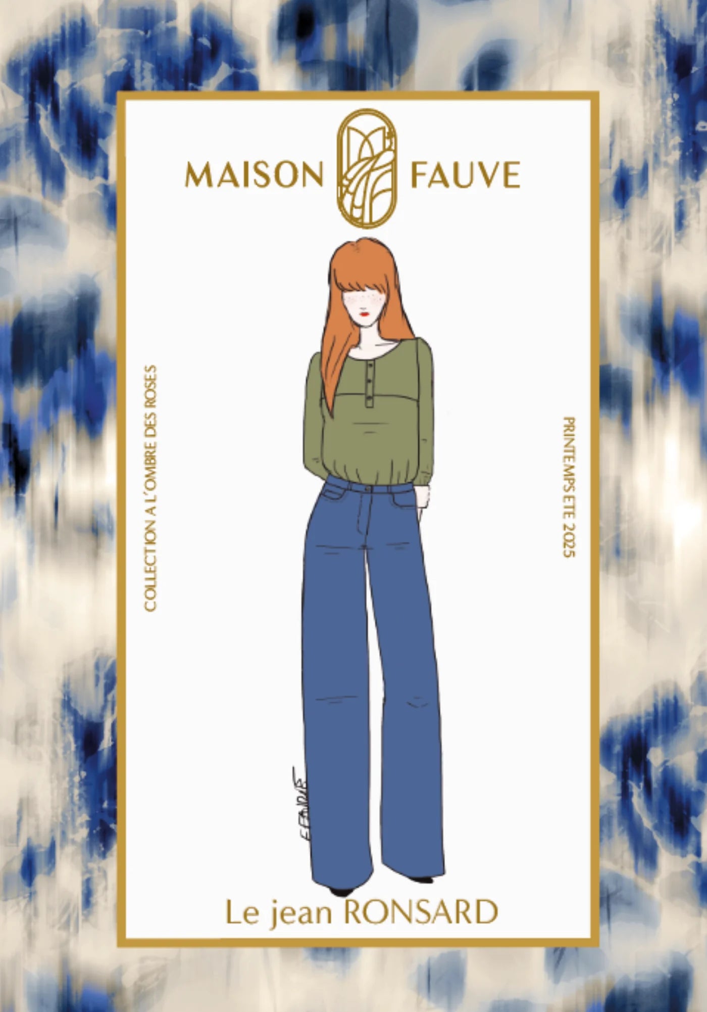 Ronsard Jeans - Sewing Pattern | Maison Fauve