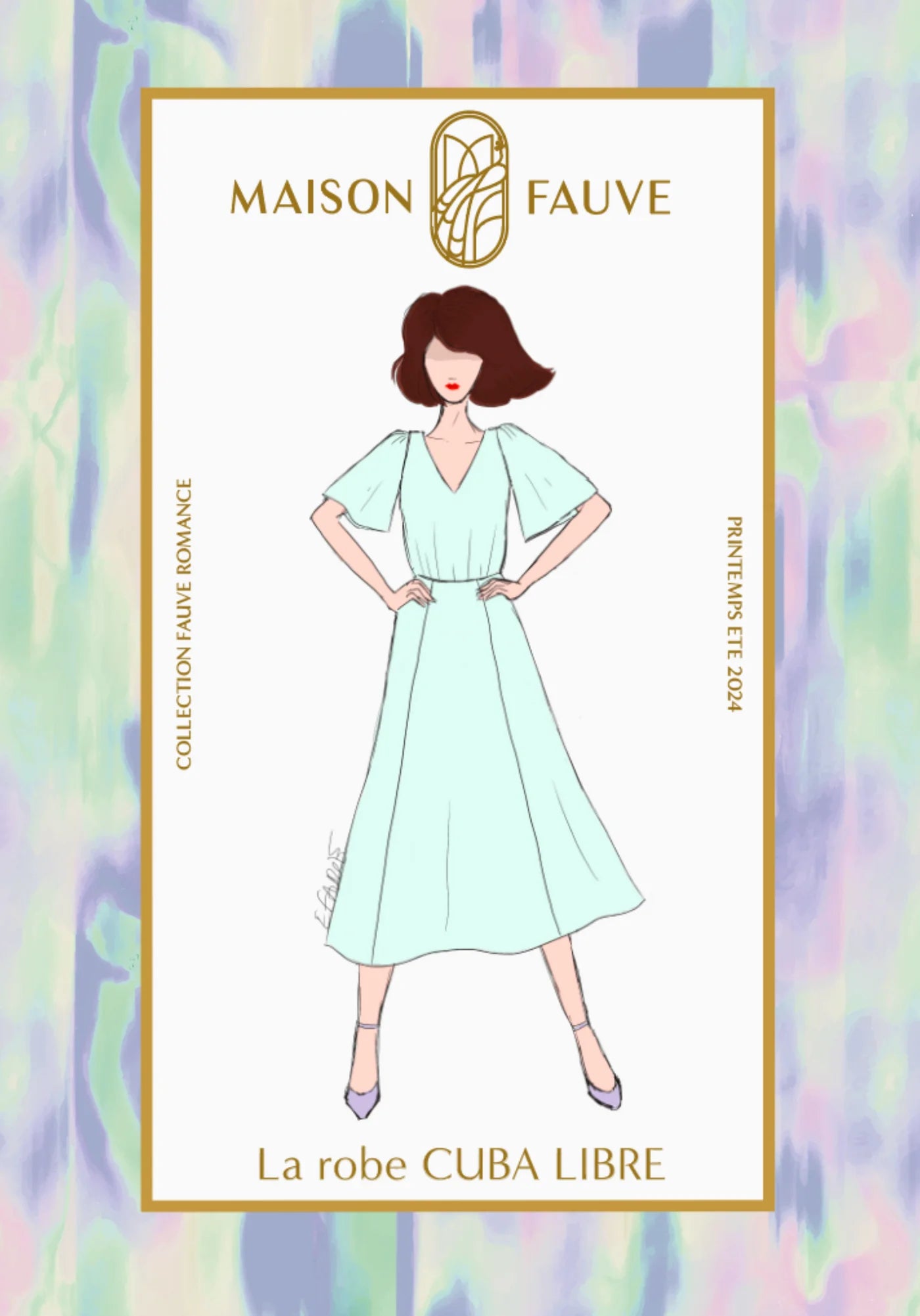 Cuba Libre Dress - Sewing Pattern | Maison Fauve
