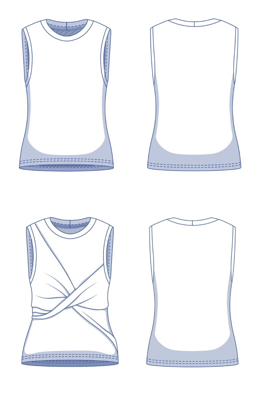 PDF Pattern - Tiany & Thalia Bundle | Fibre Mood