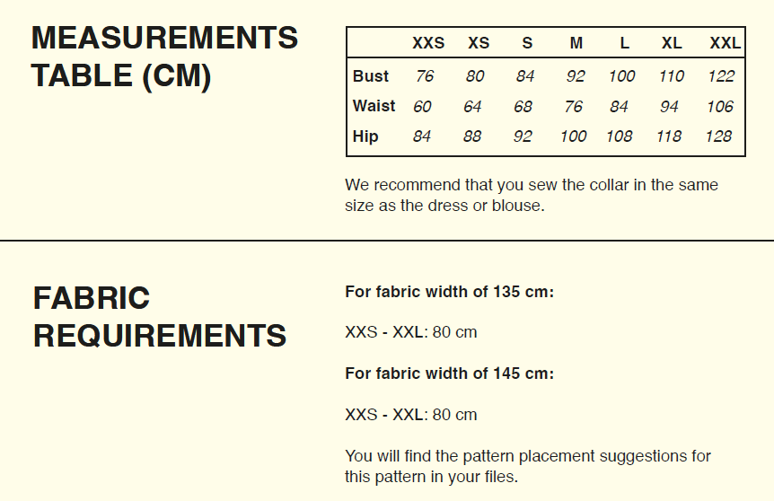 PDF Pattern - Tie Blouse x Peggy Collar x Lantern Sleeves | Puff and Pencil
