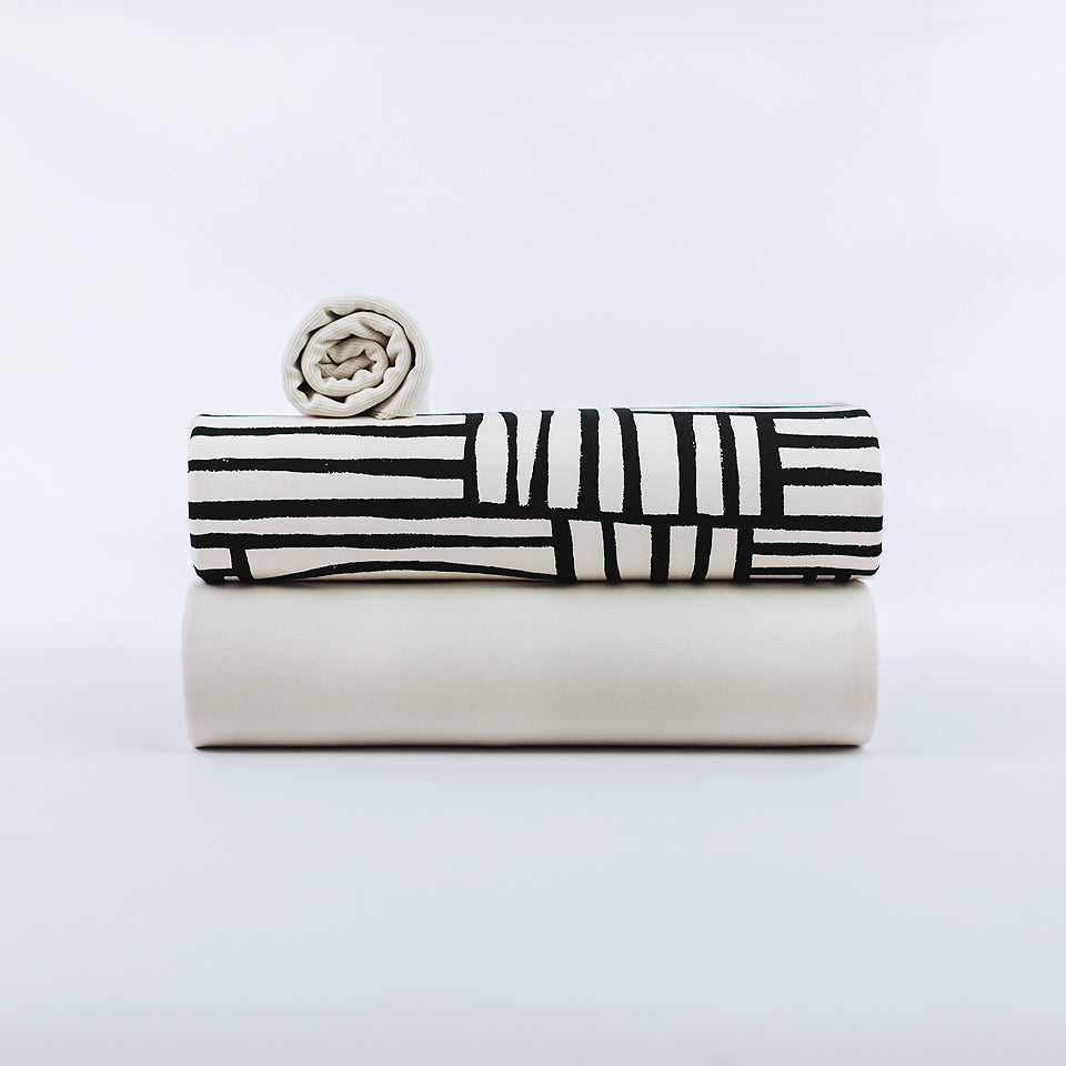 See You At Six - Permecube - French Terry - Tofu Beige
