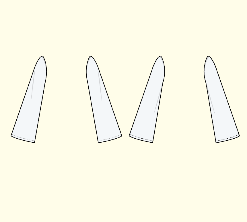 PDF Pattern - Tie Waist Blouse x Cone Sleeves | Puff and Pencil