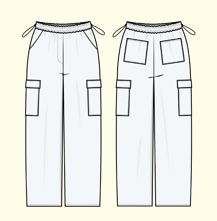 PDF Pattern - Versa Pants | Puff and Pencil