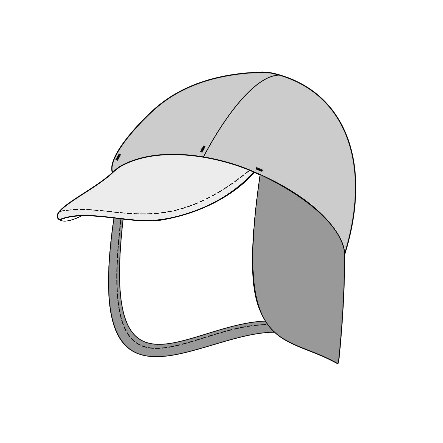 PDF Pattern - Pool Party Sun Hat | Waves & Wild