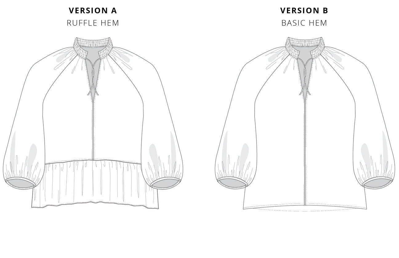 PDF Pattern for Kit - Poppy Blouse | Pattern Scout