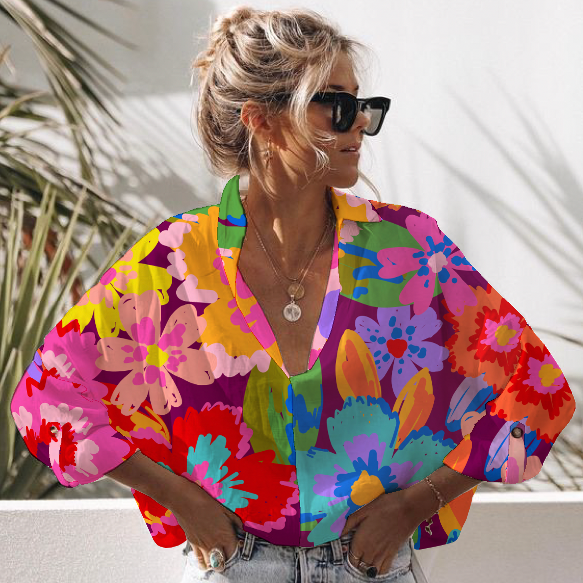 Ellie Whittaker - Organic Cotton Lawn - Posy
