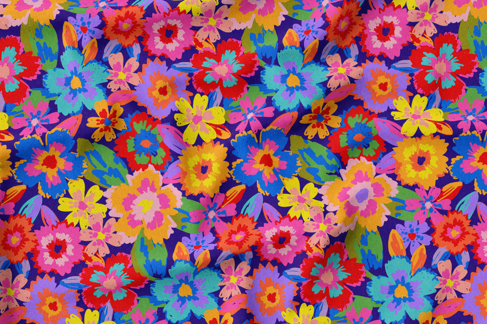 Ellie Whittaker - Organic Cotton Lawn - Posy