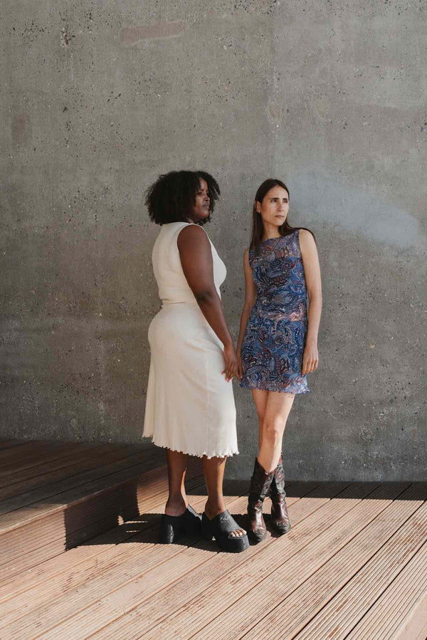 PDF Pattern - Wavy Hem Dress | Puff and Pencil