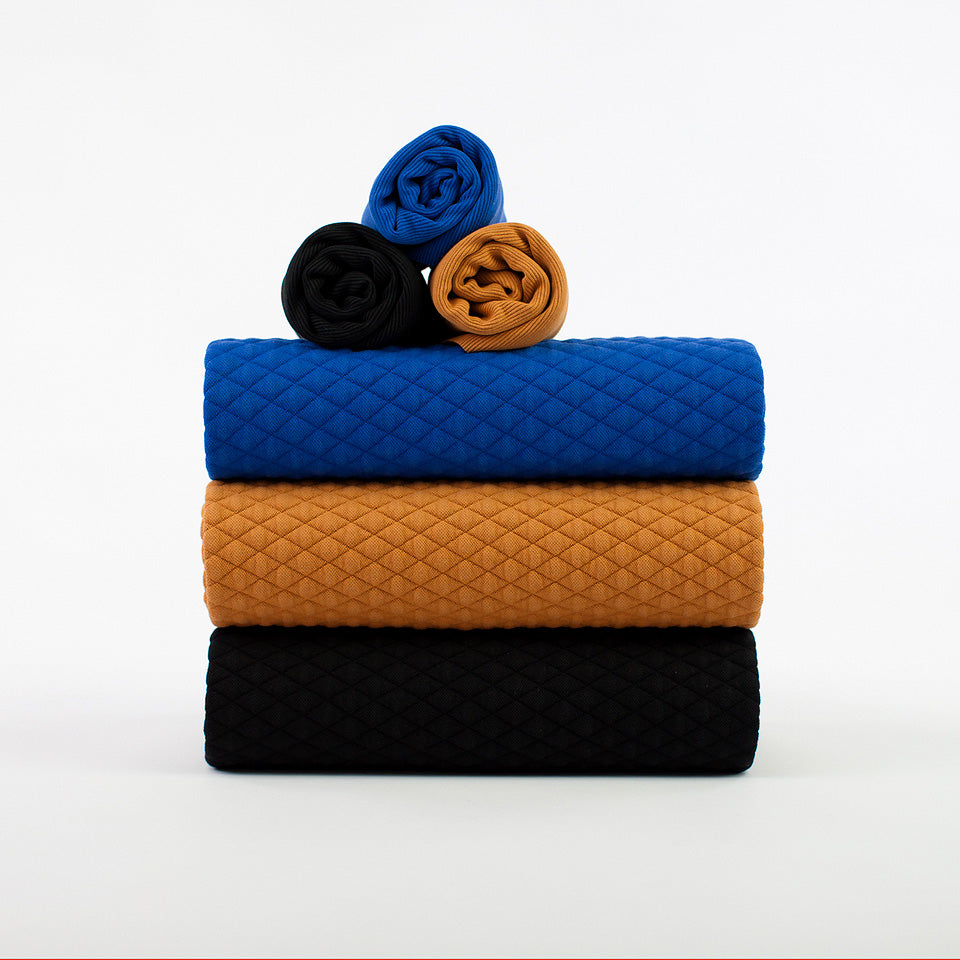 See You At Six - Quilted Piqué Knit - Buckthorn Brown