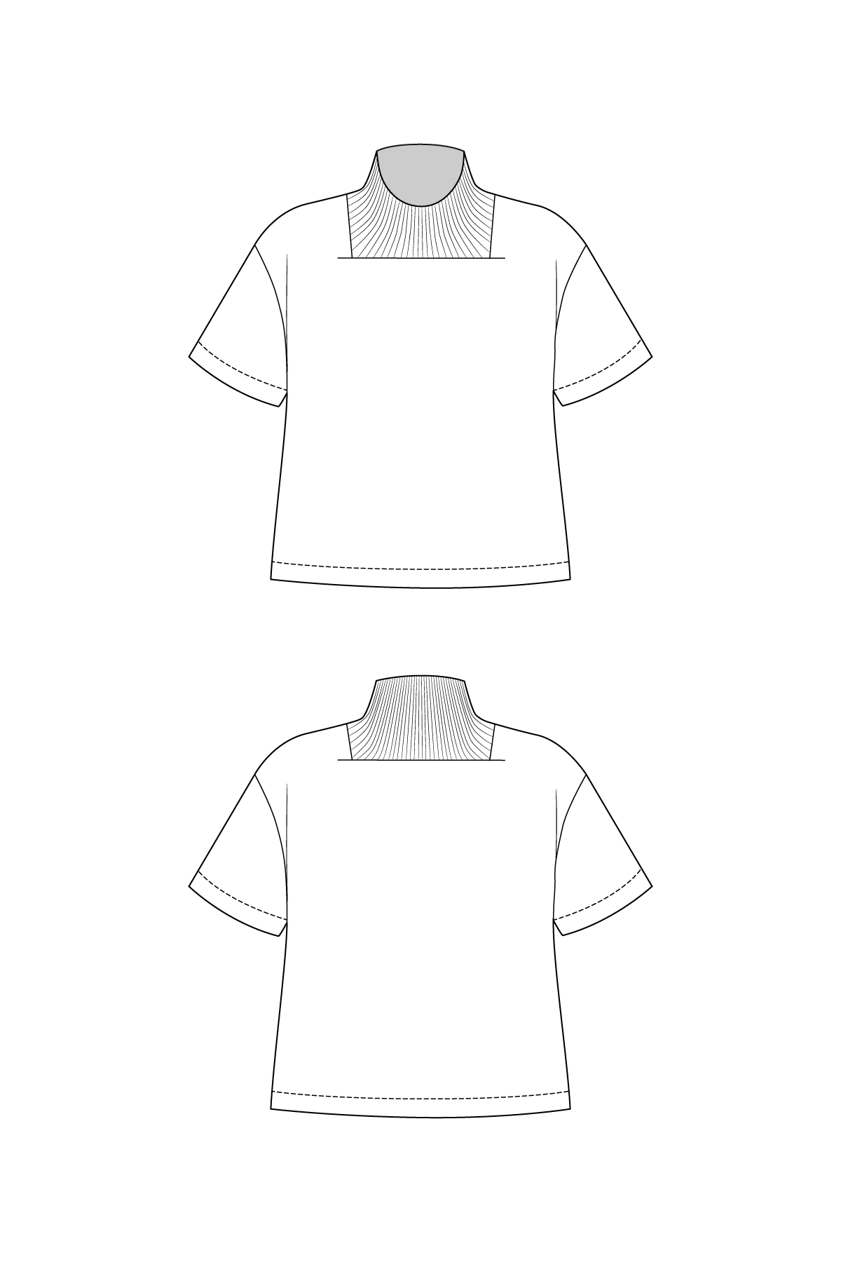 PDF Pattern - Rauha Tee & Tee Dress | Named Clothing