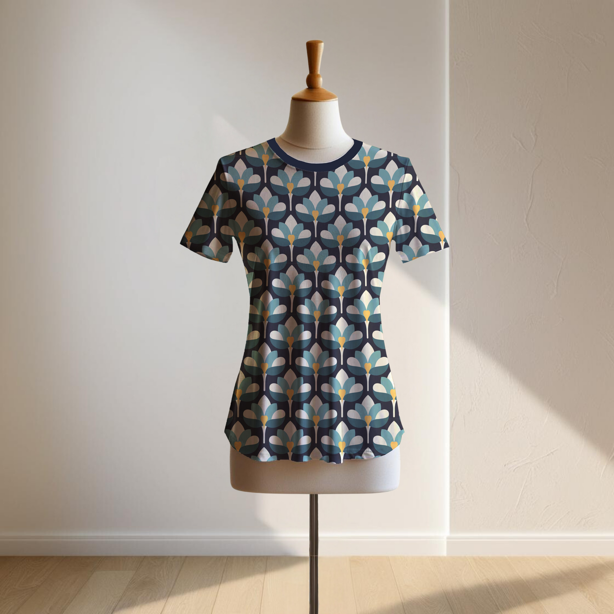 RouCouCou - Cotton Jersey - Retro Lillies