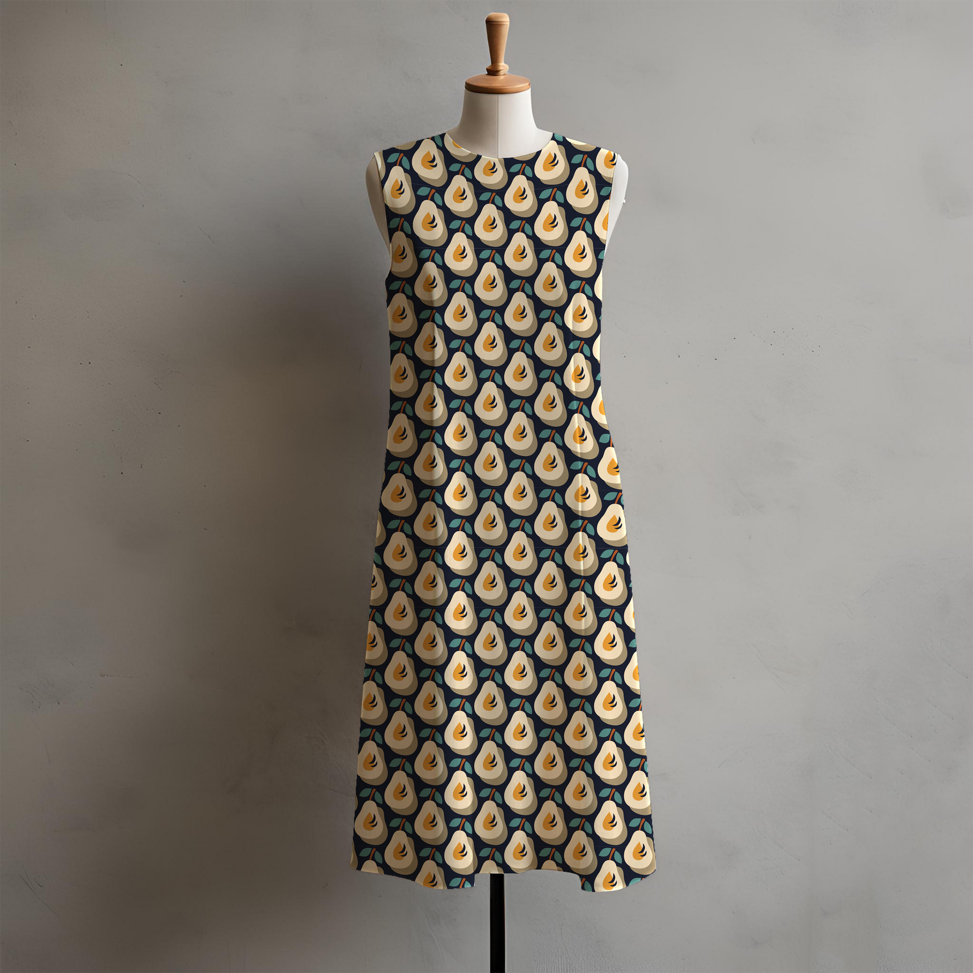 RouCouCou - Cotton Lawn - Retro Pears