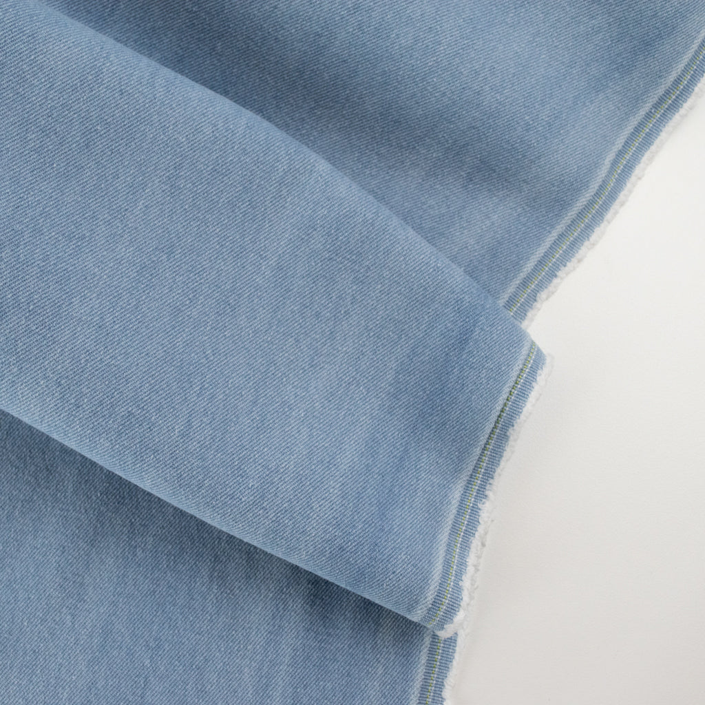Rigid 12oz Washed Denim - Faded Denim
