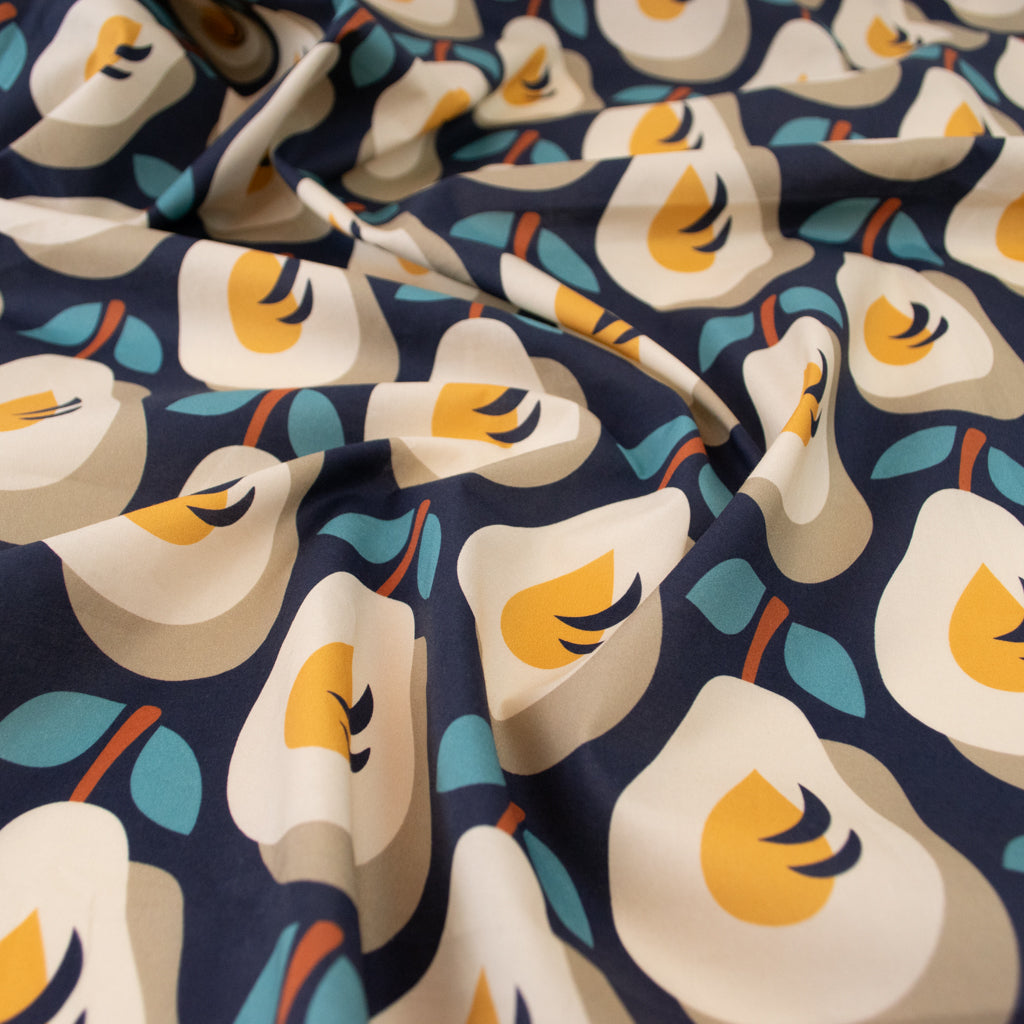 RouCouCou - Cotton Lawn - Retro Pears
