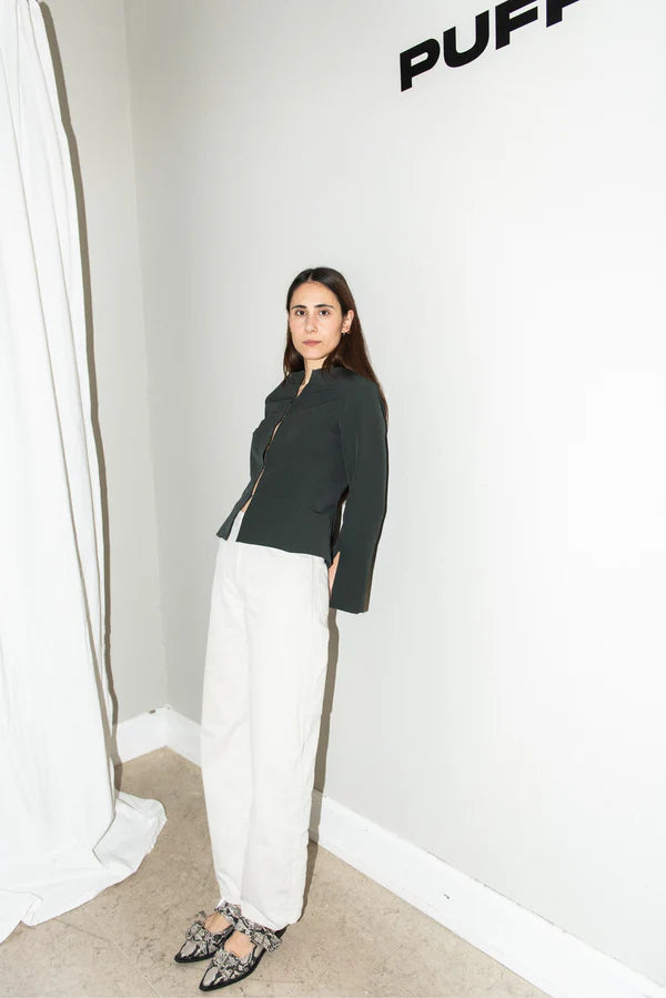PDF Pattern - Silhouette Blouse x Trumpet sleeves | Puff and Pencil