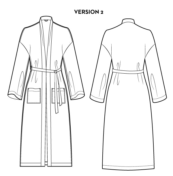 PDF Pattern - Samara Cardigan and Robe | Victory Patterns