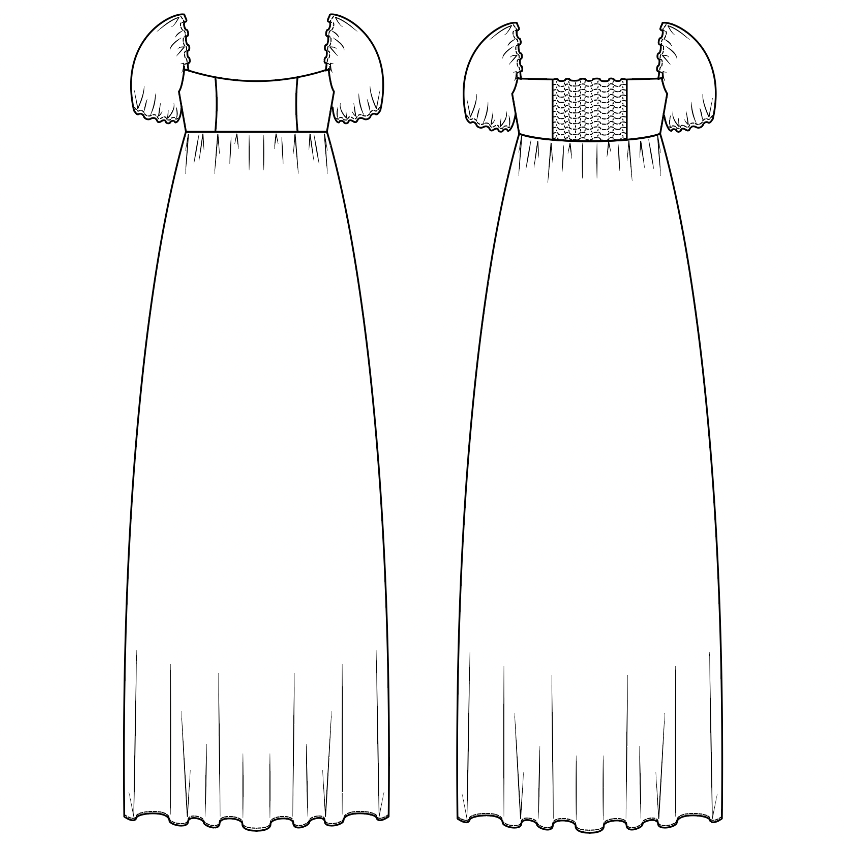 daphne maxi dress pattern Maxi Dress Sewing Pattern, Bridgerton Style Dress Pattern, Regency Dress PDF Pattern, Daphne Maxi Dress Pattern, Easy Maxi Dress pattern