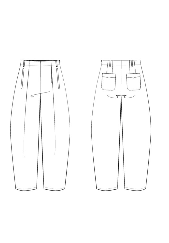 Andrea Pants - Sewing Pattern | Maison Fauve
