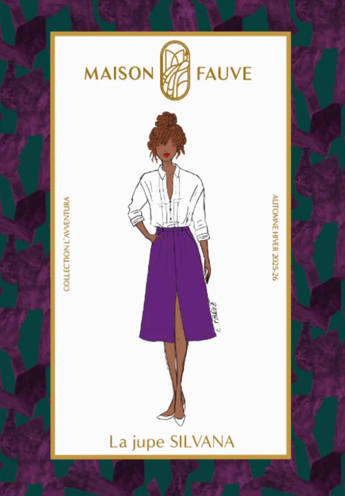 Silvana Skirt - Sewing Pattern | Maison Fauve