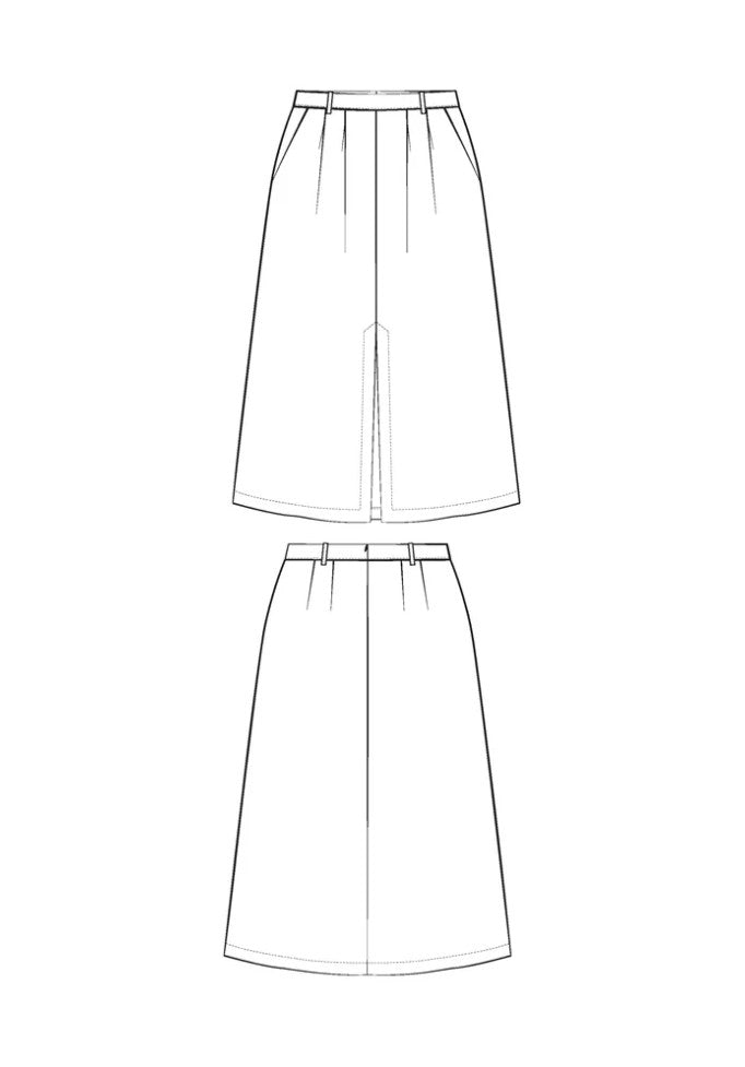 Silvana Skirt - Sewing Pattern | Maison Fauve