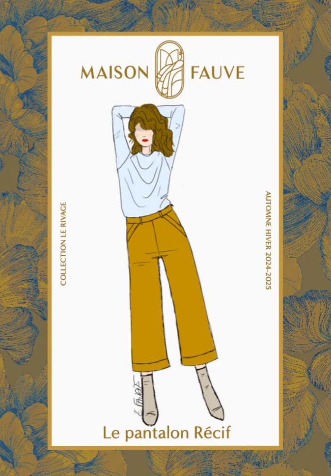 Recif Pants - Sewing Pattern | Maison Fauve
