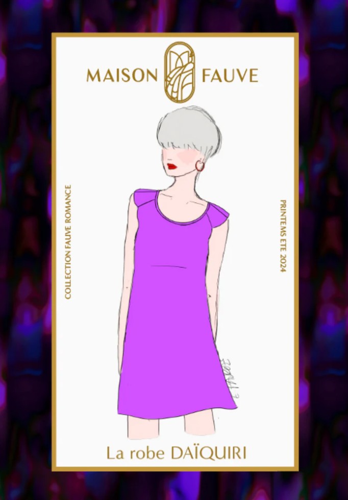 Daïquiri dress and blouse - Sewing Pattern | Maison Fauve