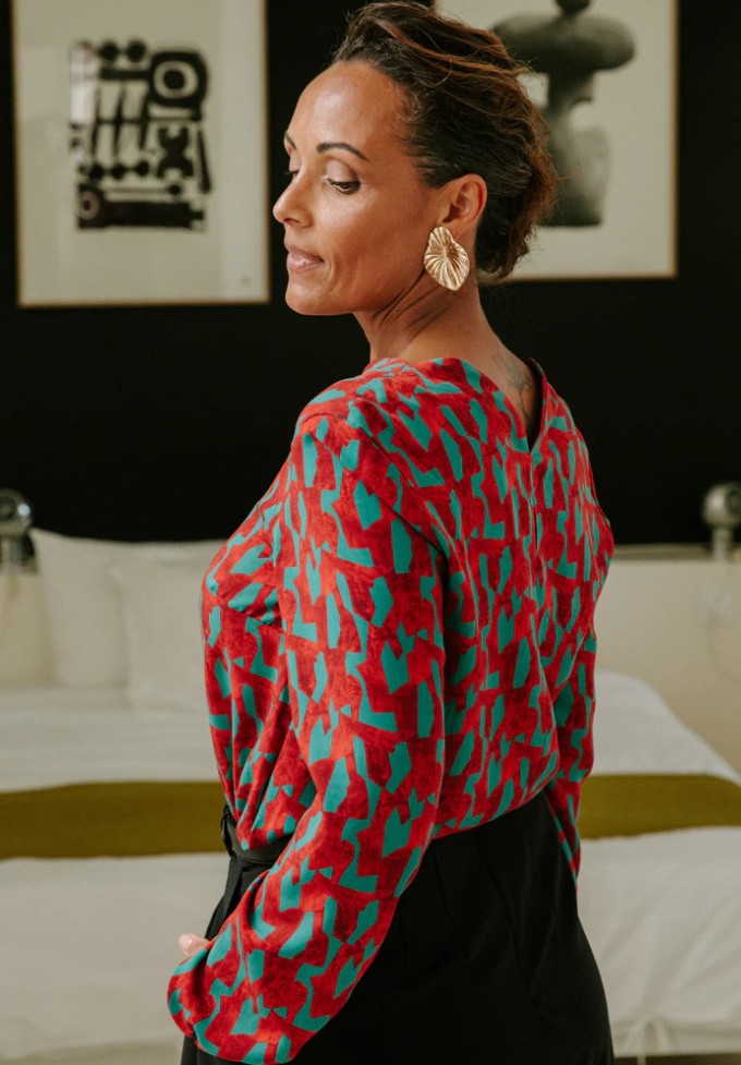 Volata Blouse - Sewing Pattern | Maison Fauve