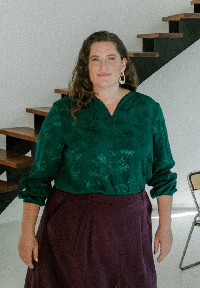 Volata Blouse - Sewing Pattern | Maison Fauve