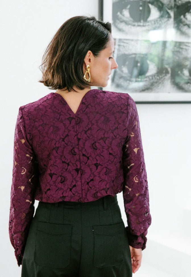 Volata Blouse - Sewing Pattern | Maison Fauve