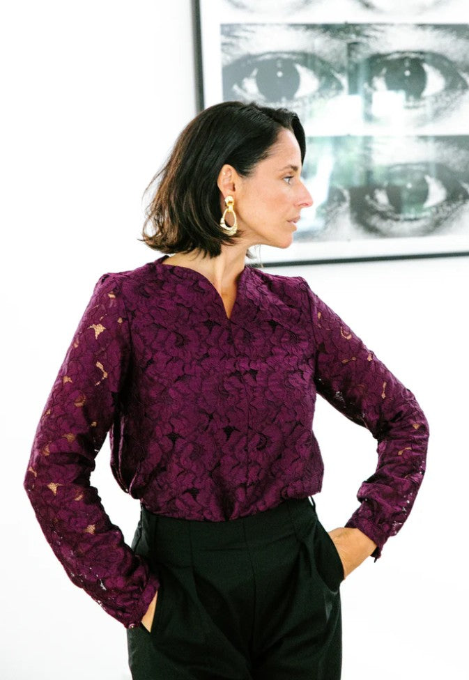 Volata Blouse - Sewing Pattern | Maison Fauve