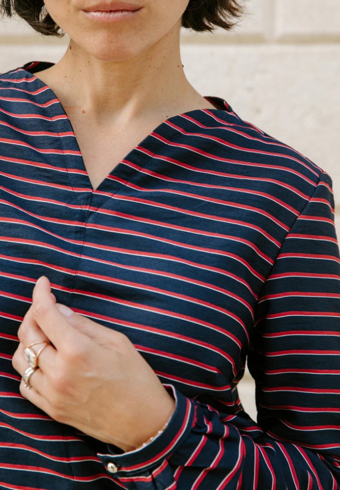 Volata Blouse - Sewing Pattern | Maison Fauve