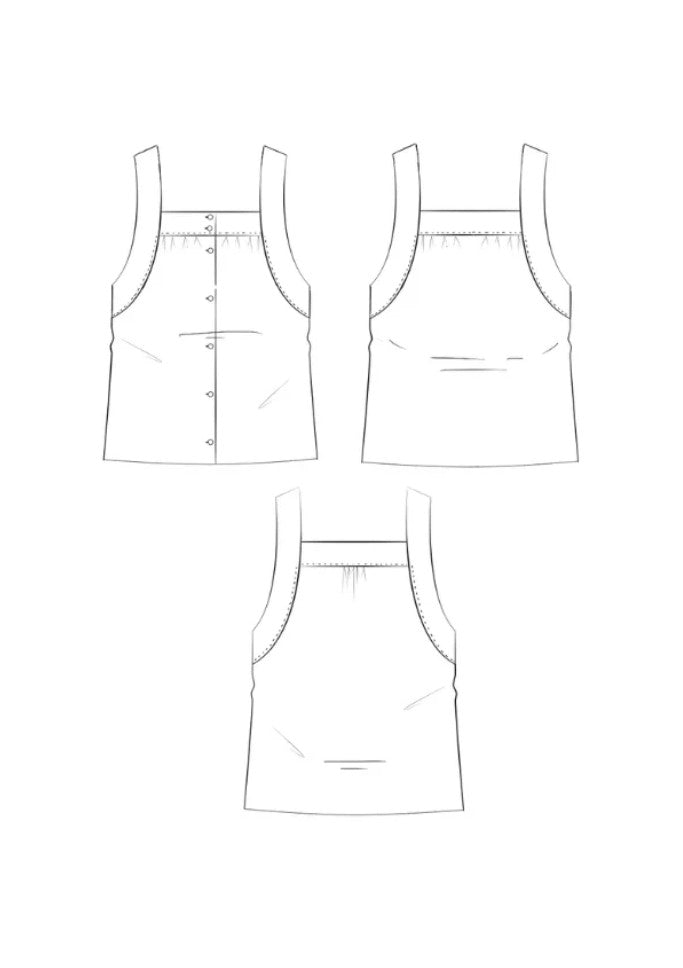 Salto Top - Sewing Pattern | Maison Fauve