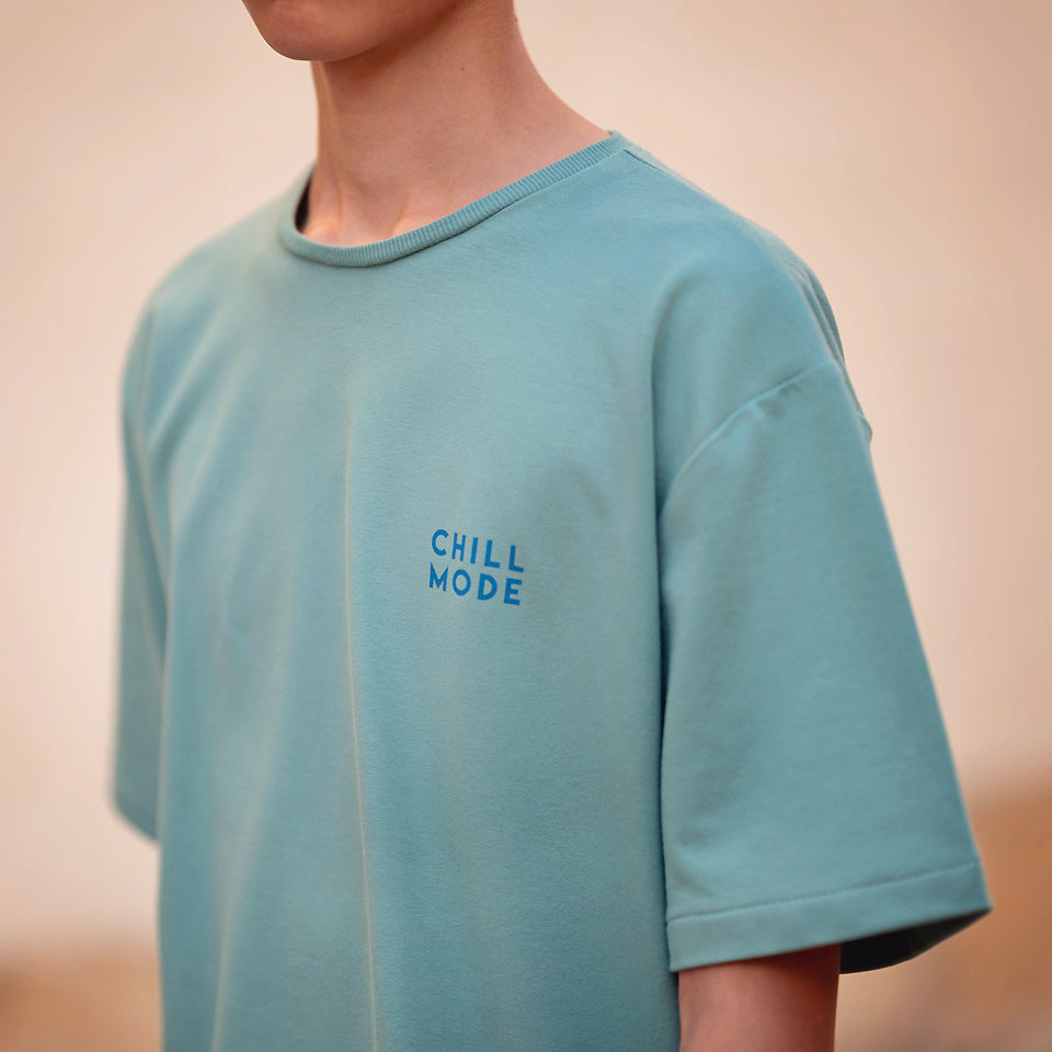 See You At Six - Ribbing - Dusty Turquoise