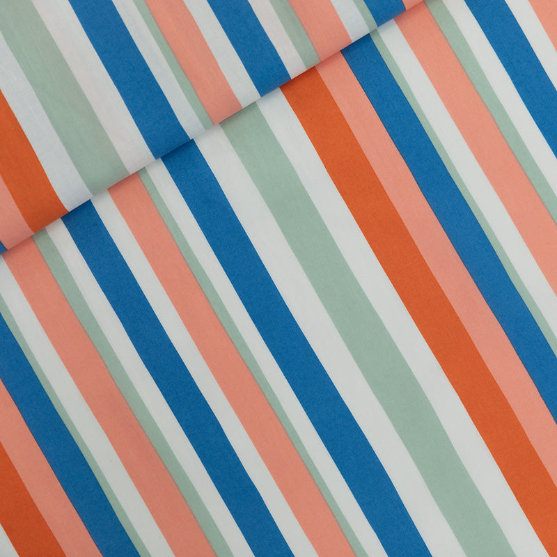 See You At Six - Summer Verticals - Cotton - Off-White
