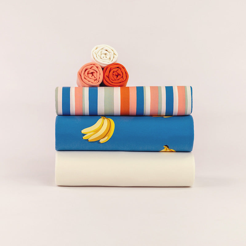 See You At Six - Summer Verticals - Cotton - Off-White