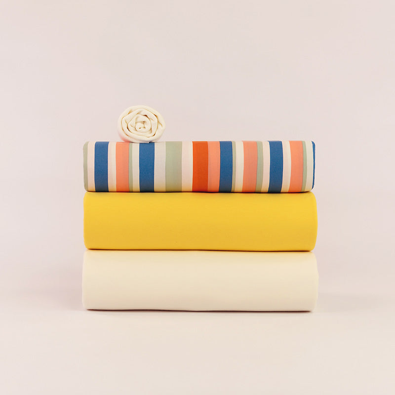 See You At Six - Summer Verticals - Cotton - Off-White