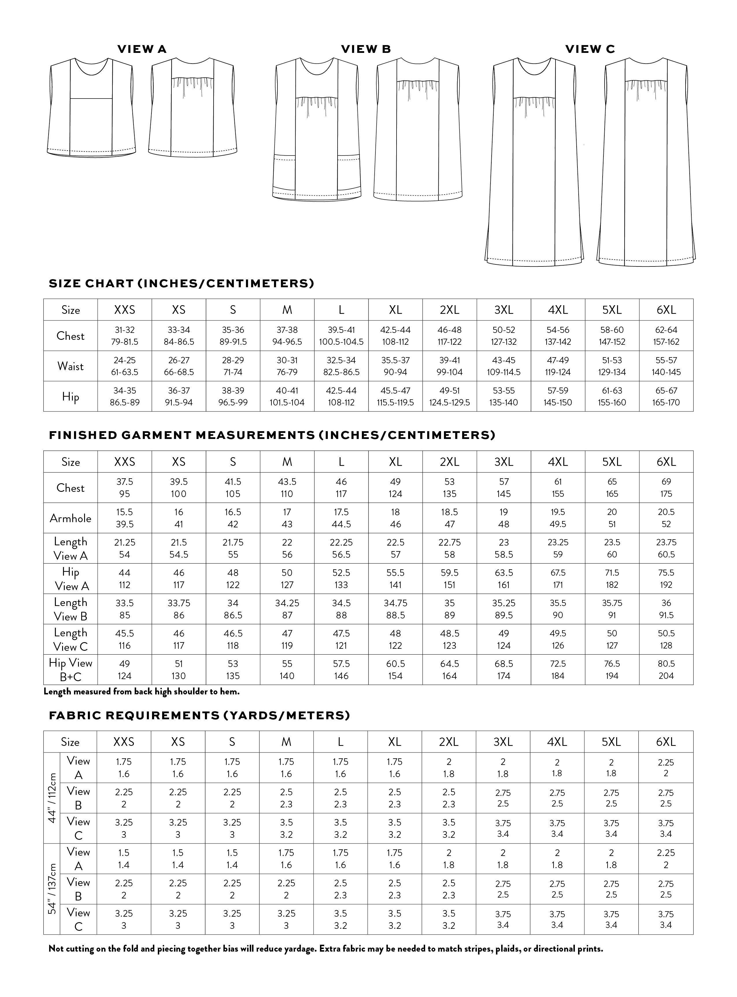 PDF Pattern - Skipper Top and Dress | Matchy Matchy Sewing Club