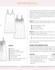 PDF Pattern for Kit - Smultron Dress | Paradise Patterns