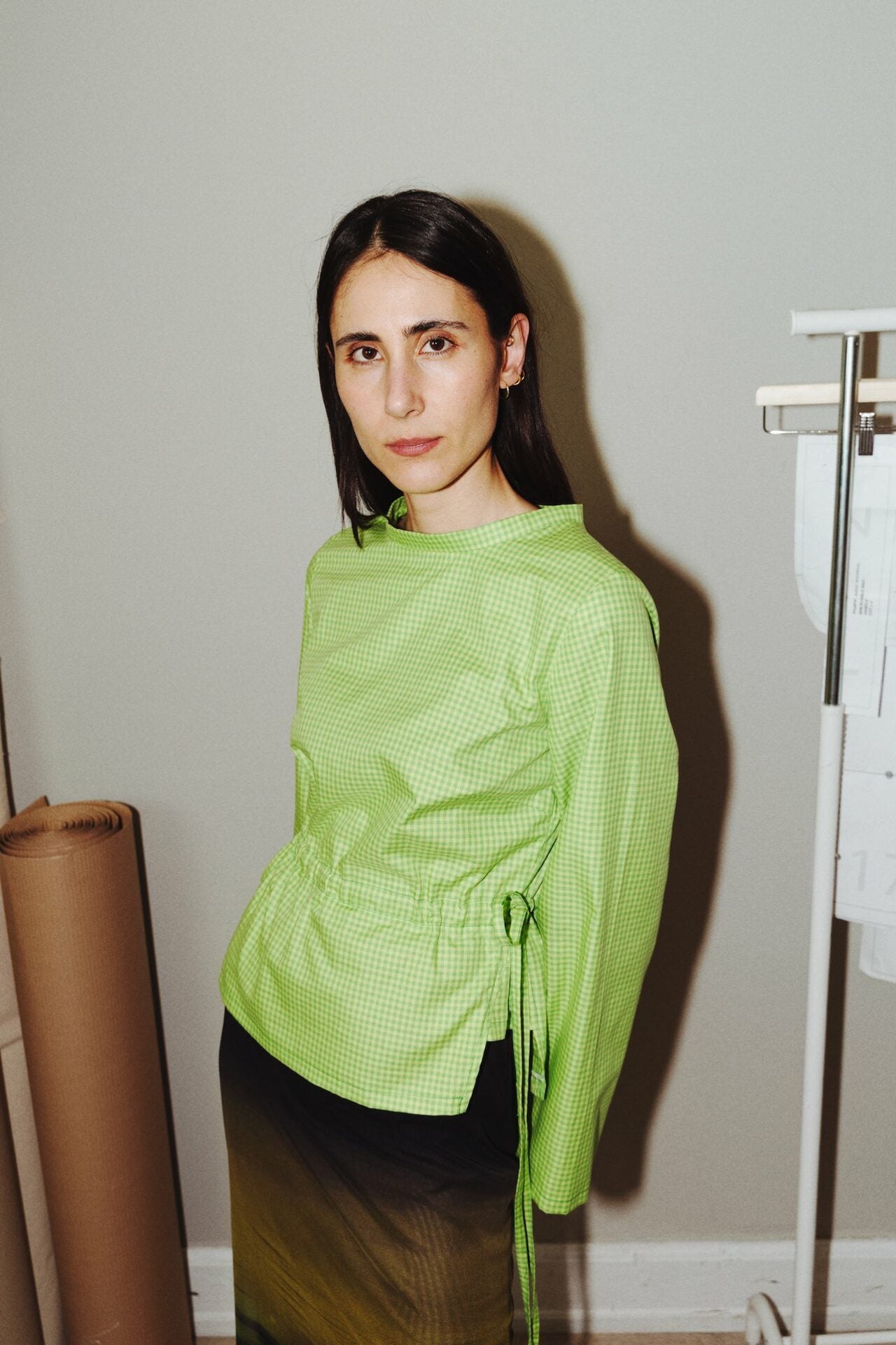PDF Pattern - Tie Waist Blouse x Cone Sleeves x Standing Collar | Puff and Pencil