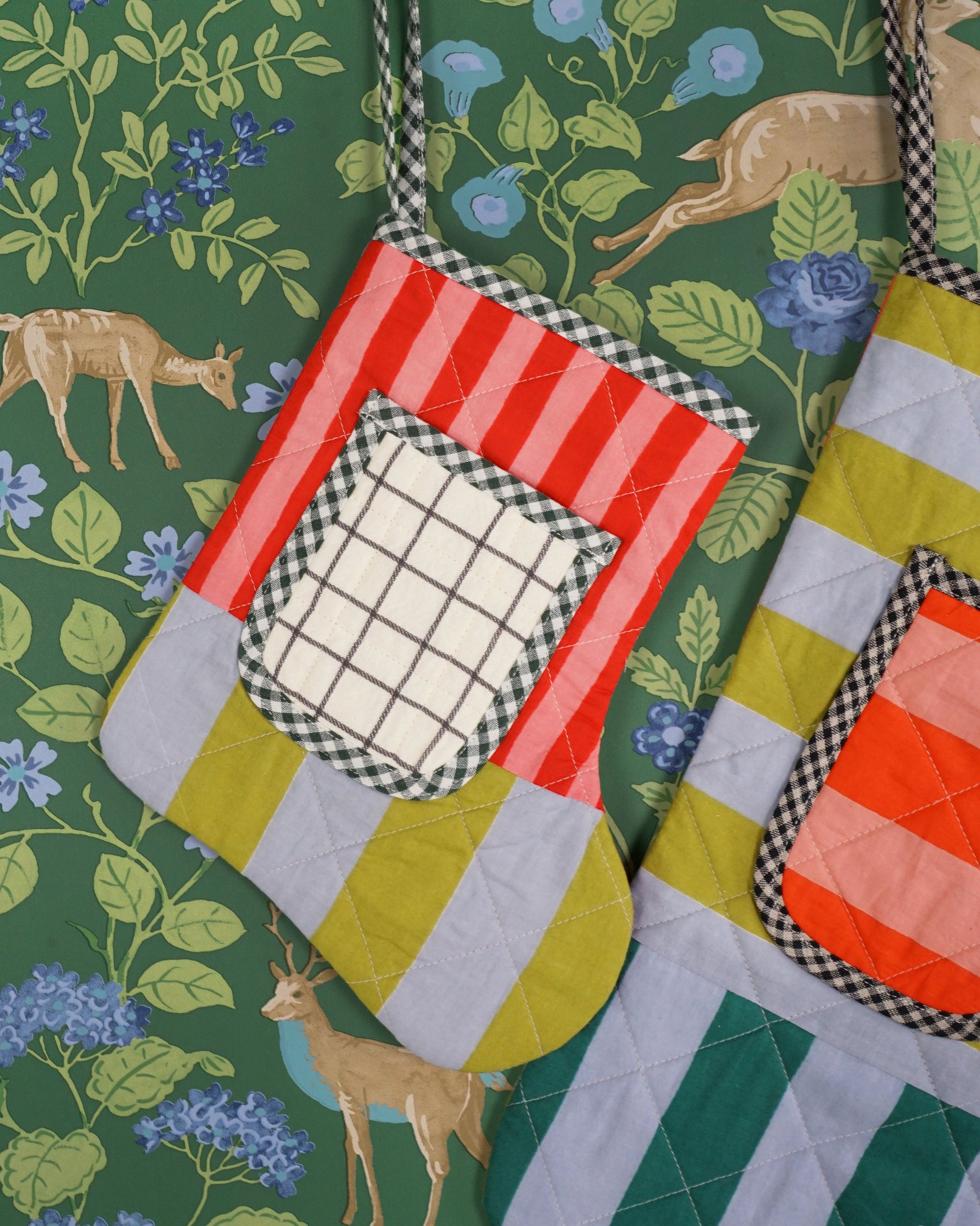 PDF Pattern - Quilted Pocket Stocking | Matchy Matchy Sewing Club