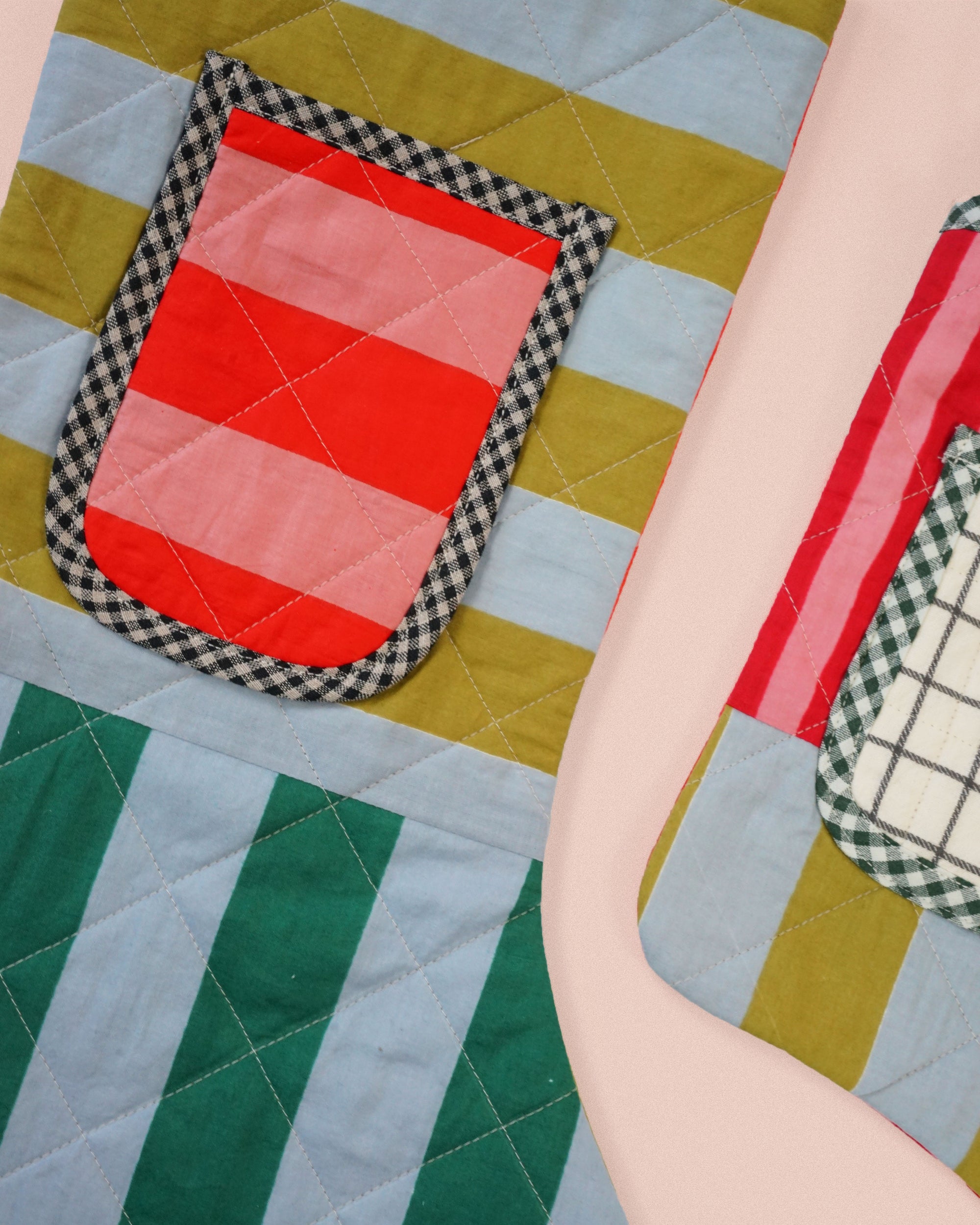PDF Pattern - Quilted Pocket Stocking | Matchy Matchy Sewing Club