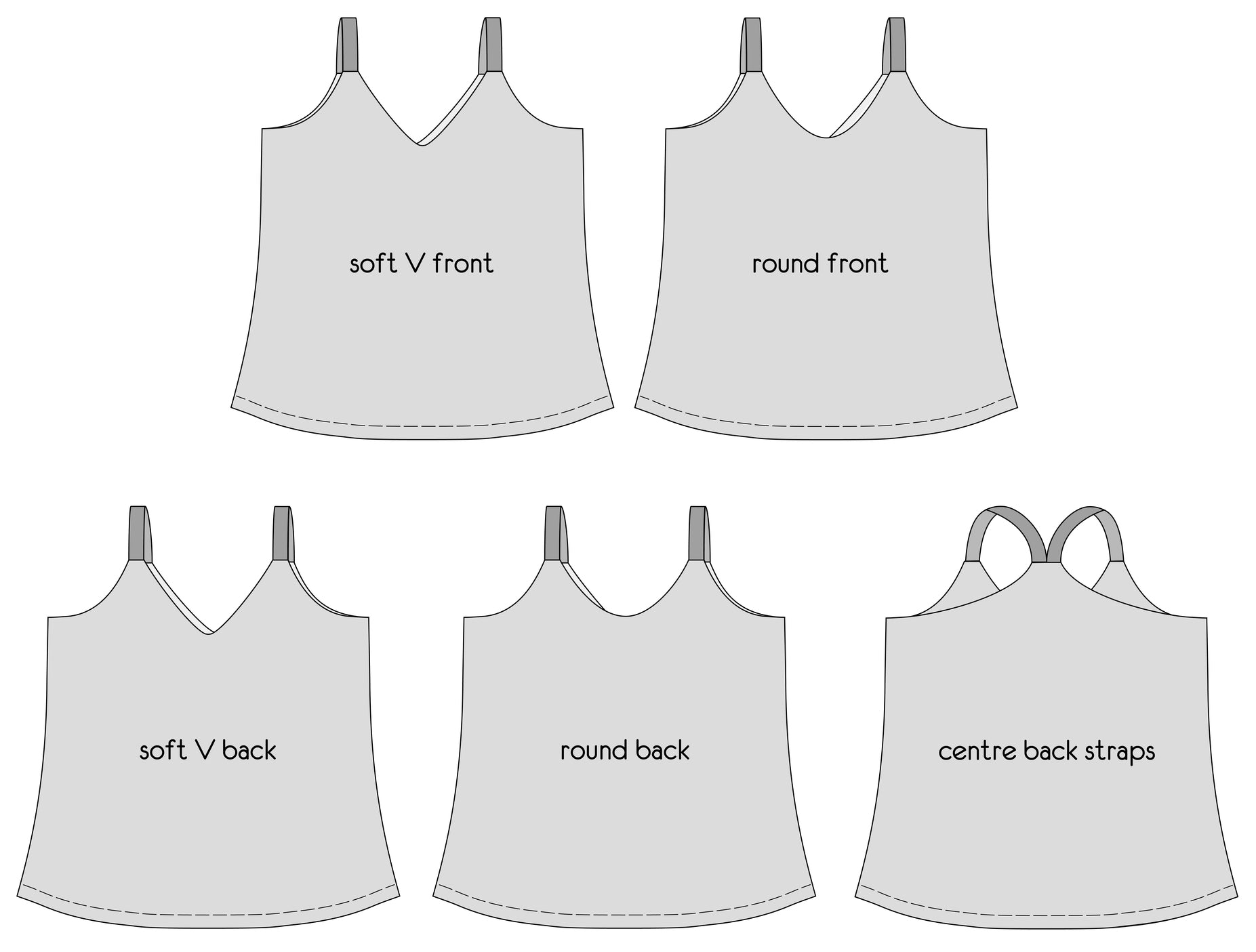 PDF Pattern - Summer Breeze Camisole | Waves & Wild