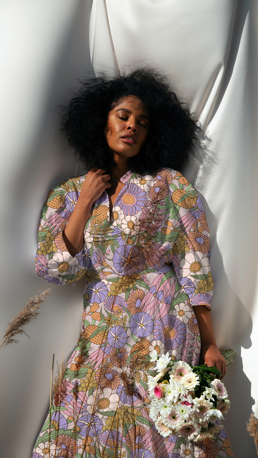 Ellie Whittaker - Organic Cotton Lawn - Sweetpea