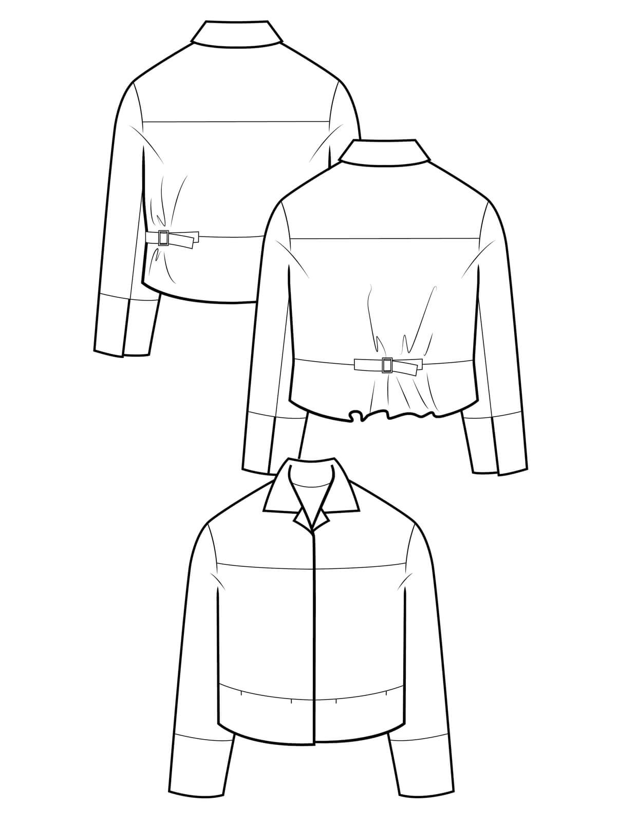 PDF Pattern - Utility Jacket | The Makers Atelier