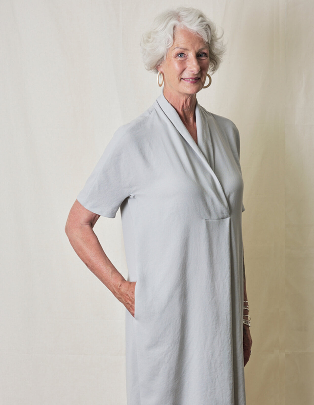 PDF Pattern - Shawl Collar Dress | The Makers Atelier