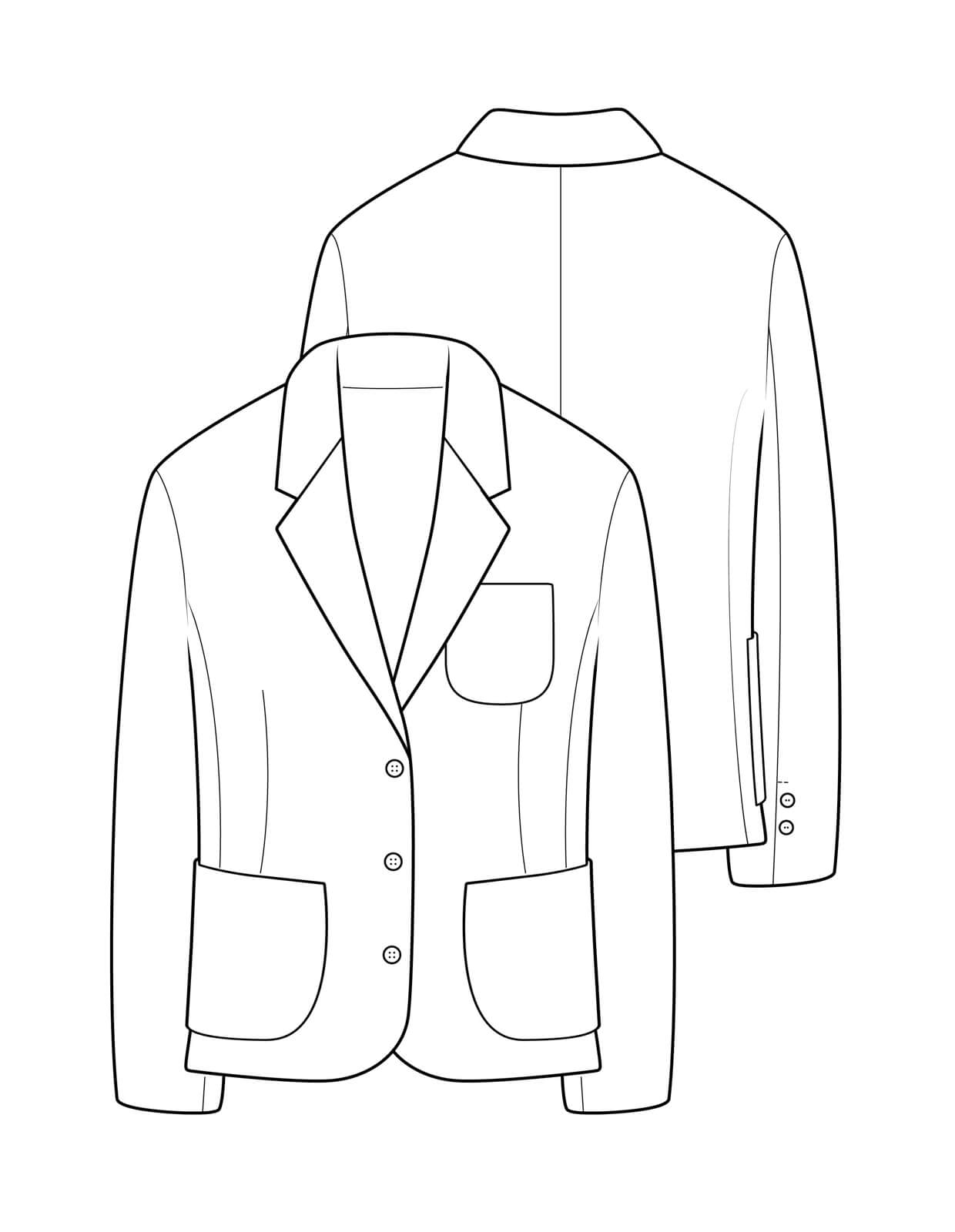 PDF Pattern - Blazer | The Makers Atelier