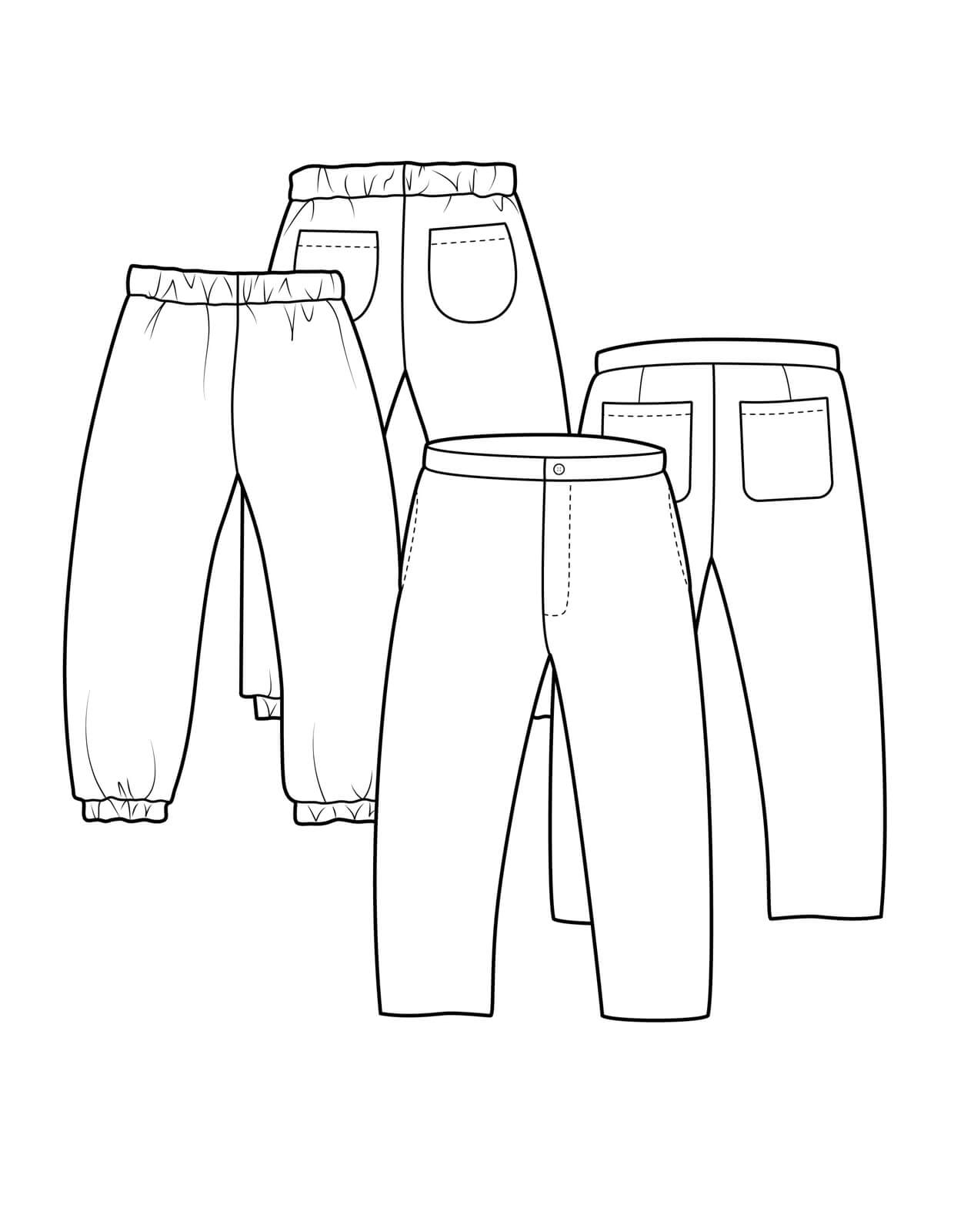 PDF Pattern - Lounge Pant | The Makers Atelier