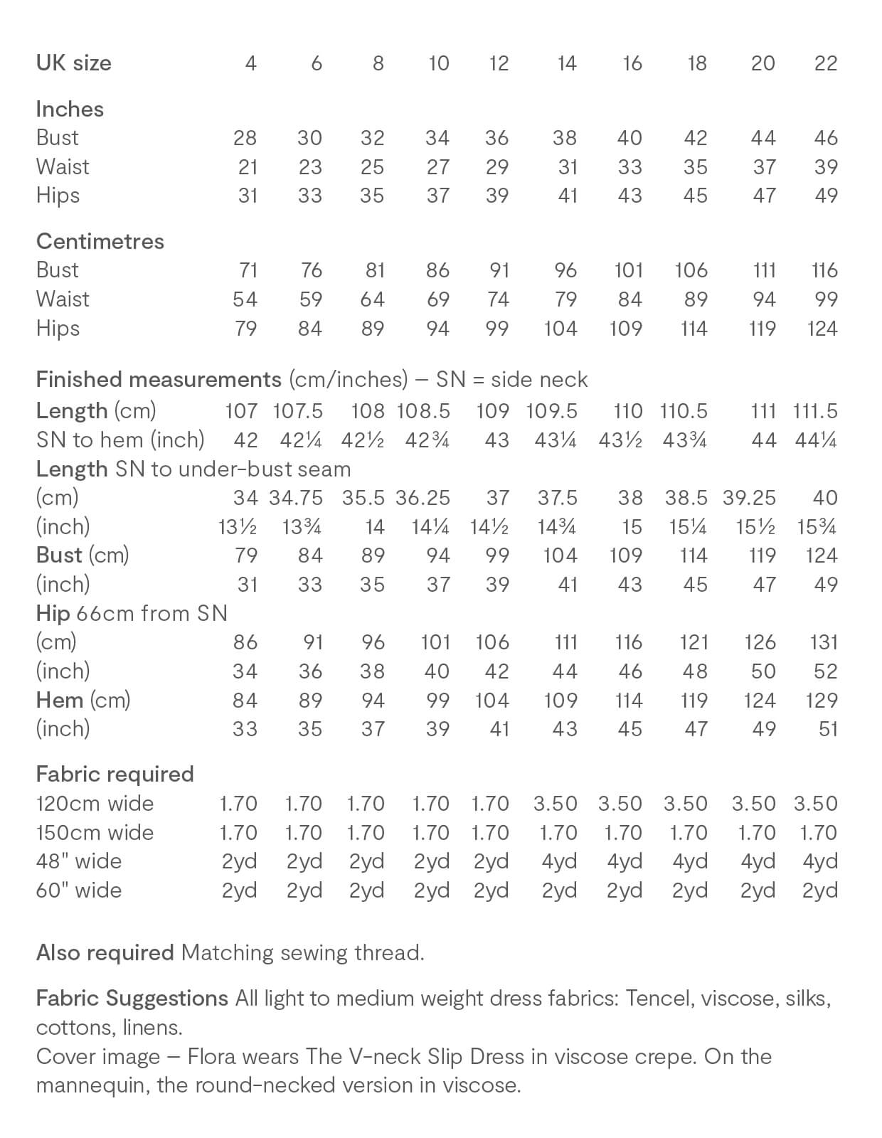 PDF Pattern - Slip Dress | The Makers Atelier